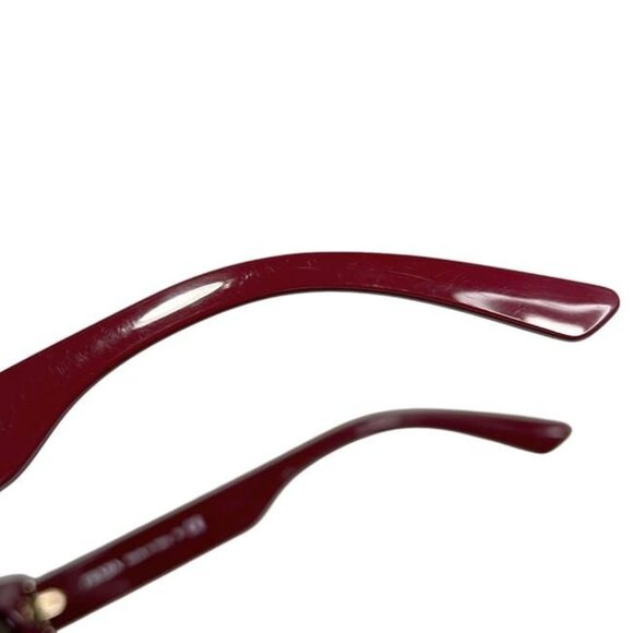 Prada Sunglasses in Black Gradient Bordeaux Red main image 4